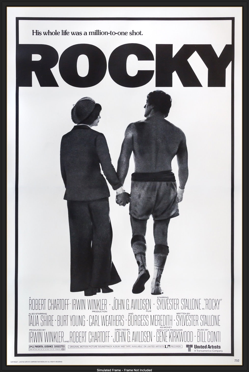 Rocky (1976) original movie poster for sale at Originalfilmart