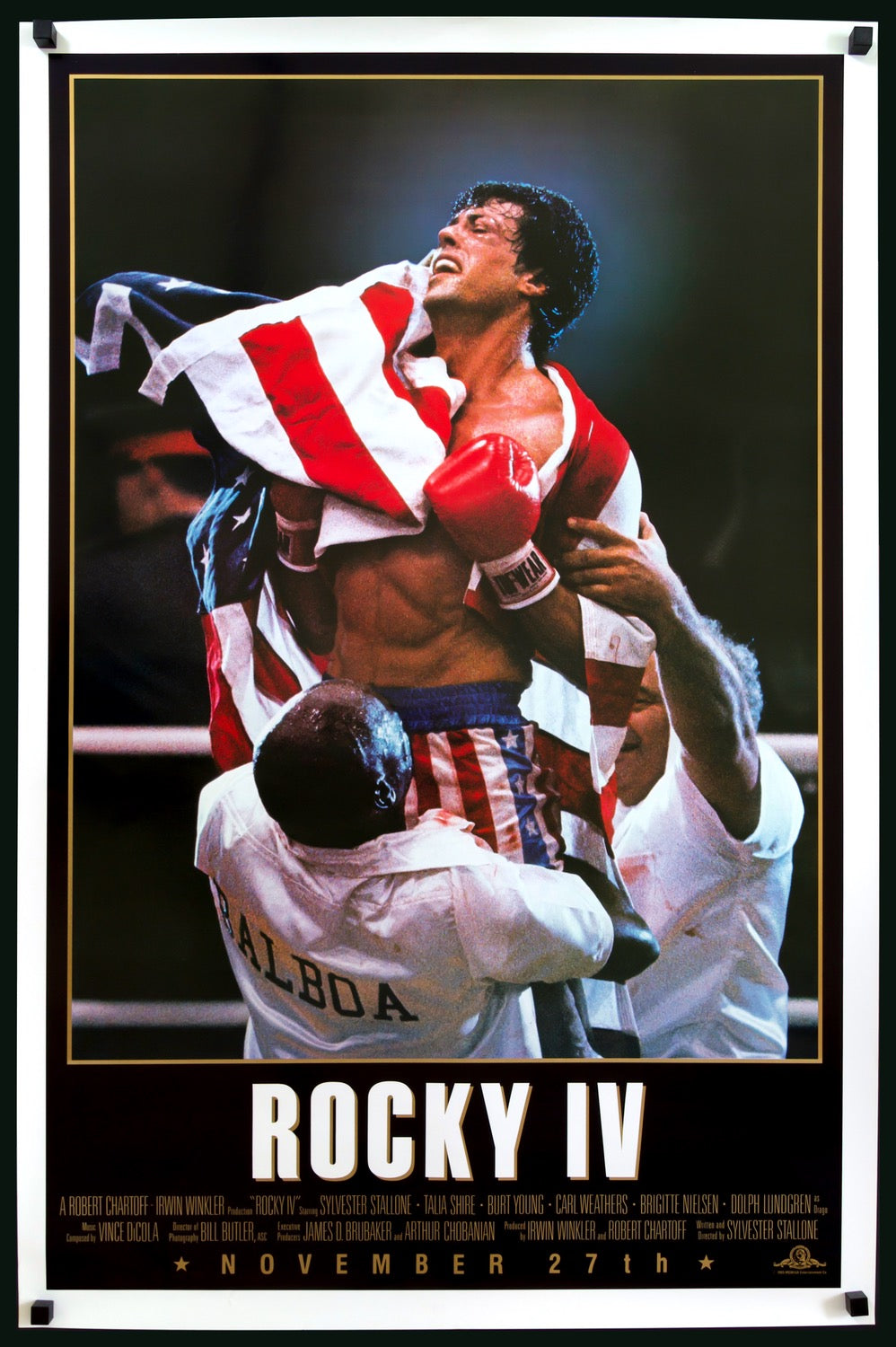 Rocky IV (1985) original movie poster for sale at Originalfilmart