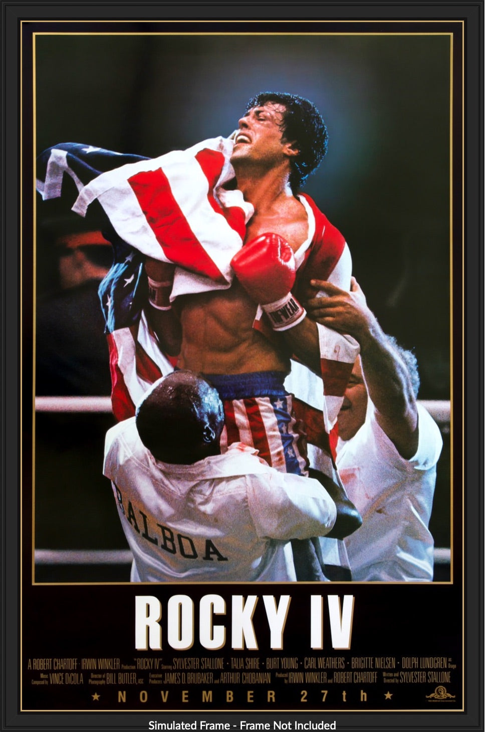 Rocky IV (1985) original movie poster for sale at Originalfilmart