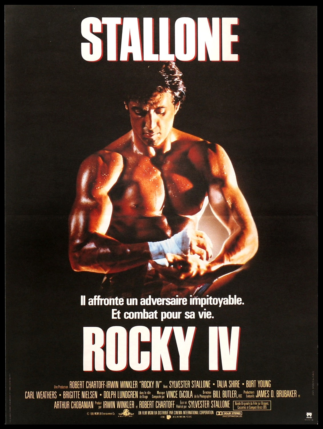 Rocky IV (1985) original movie poster for sale at Originalfilmart