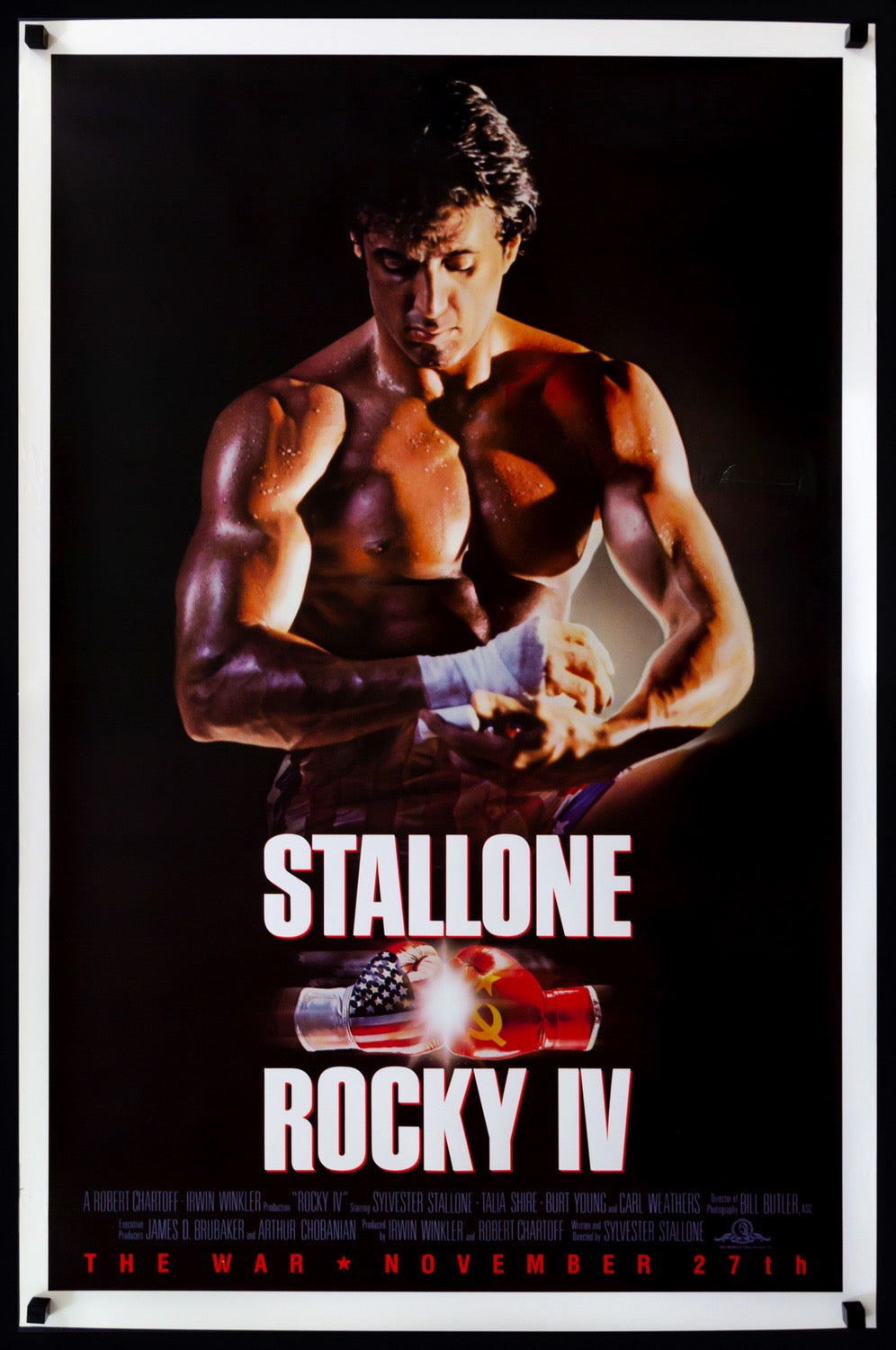 Rocky IV (1985) original movie poster for sale at Originalfilmart