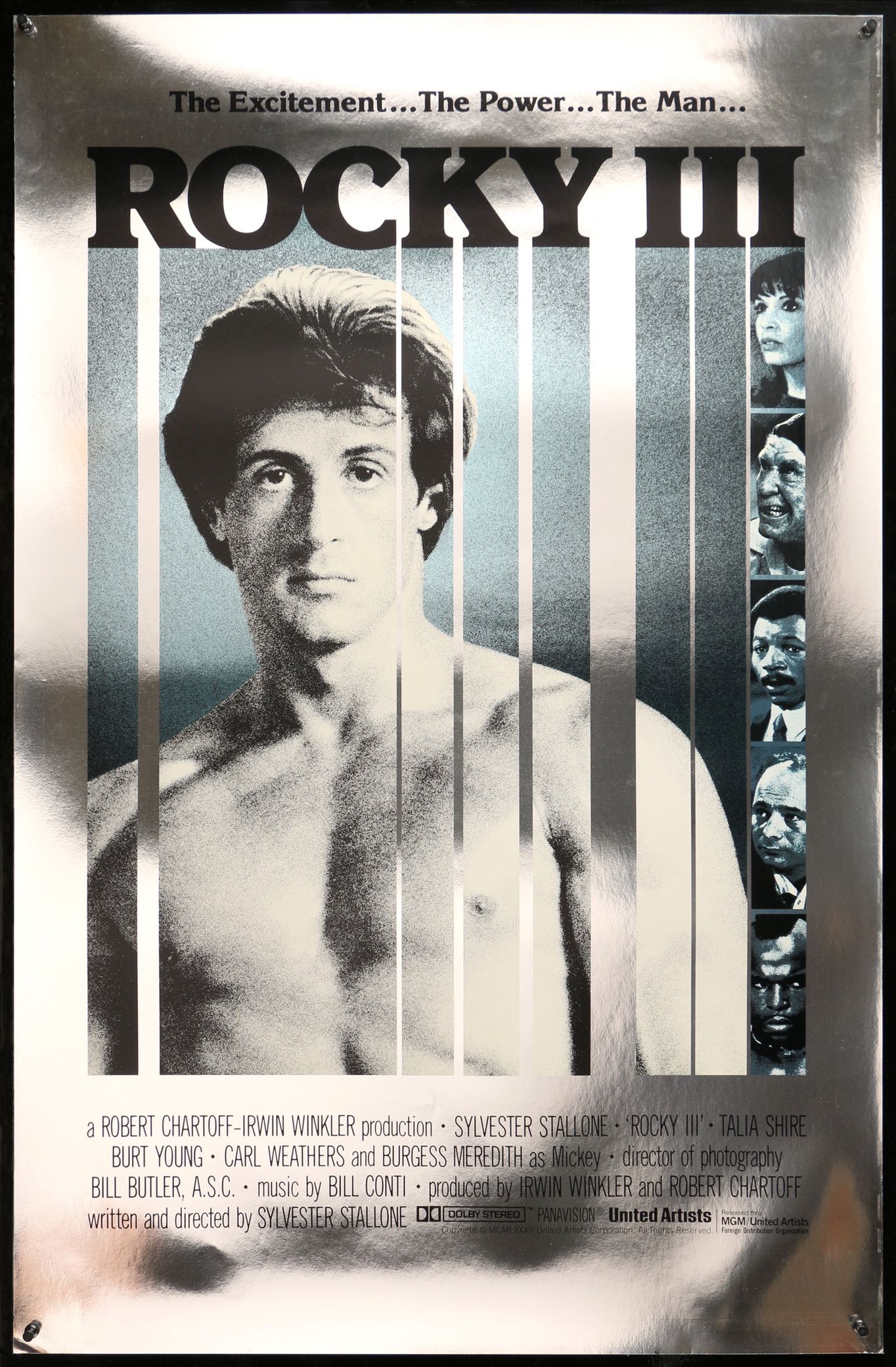 Rocky III (1982) original movie poster for sale at Originalfilmart