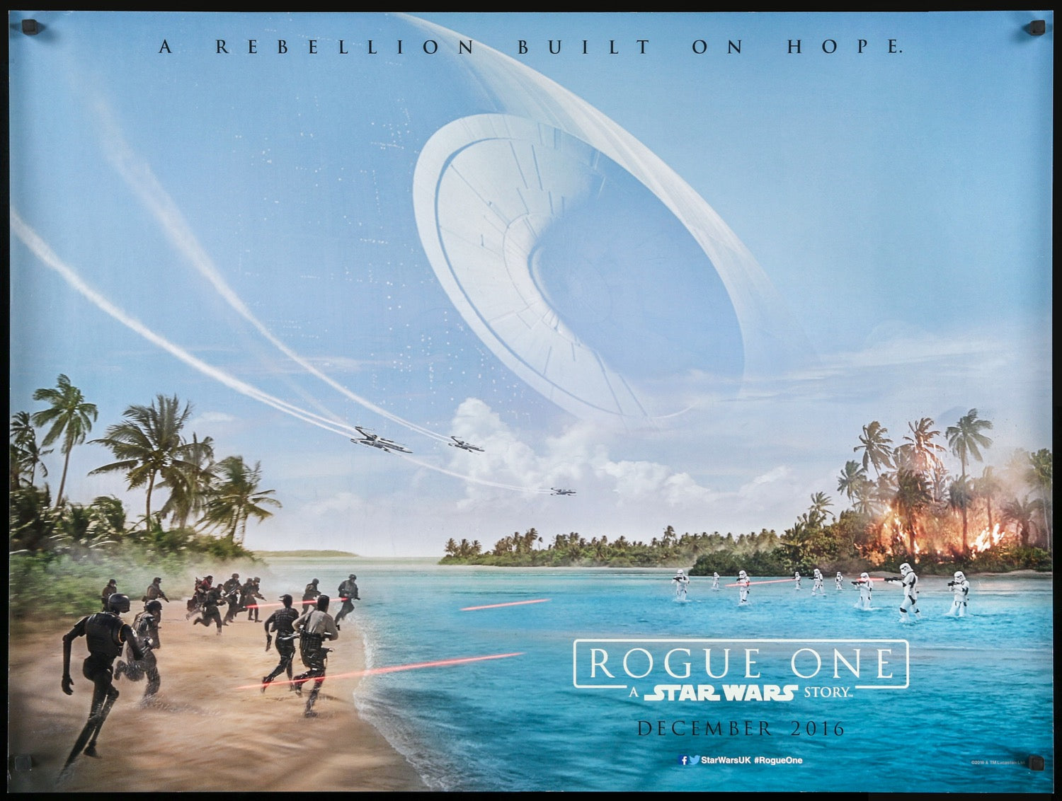 Rogue One: A Star Wars Story (2016) original movie poster for sale at Originalfilmart