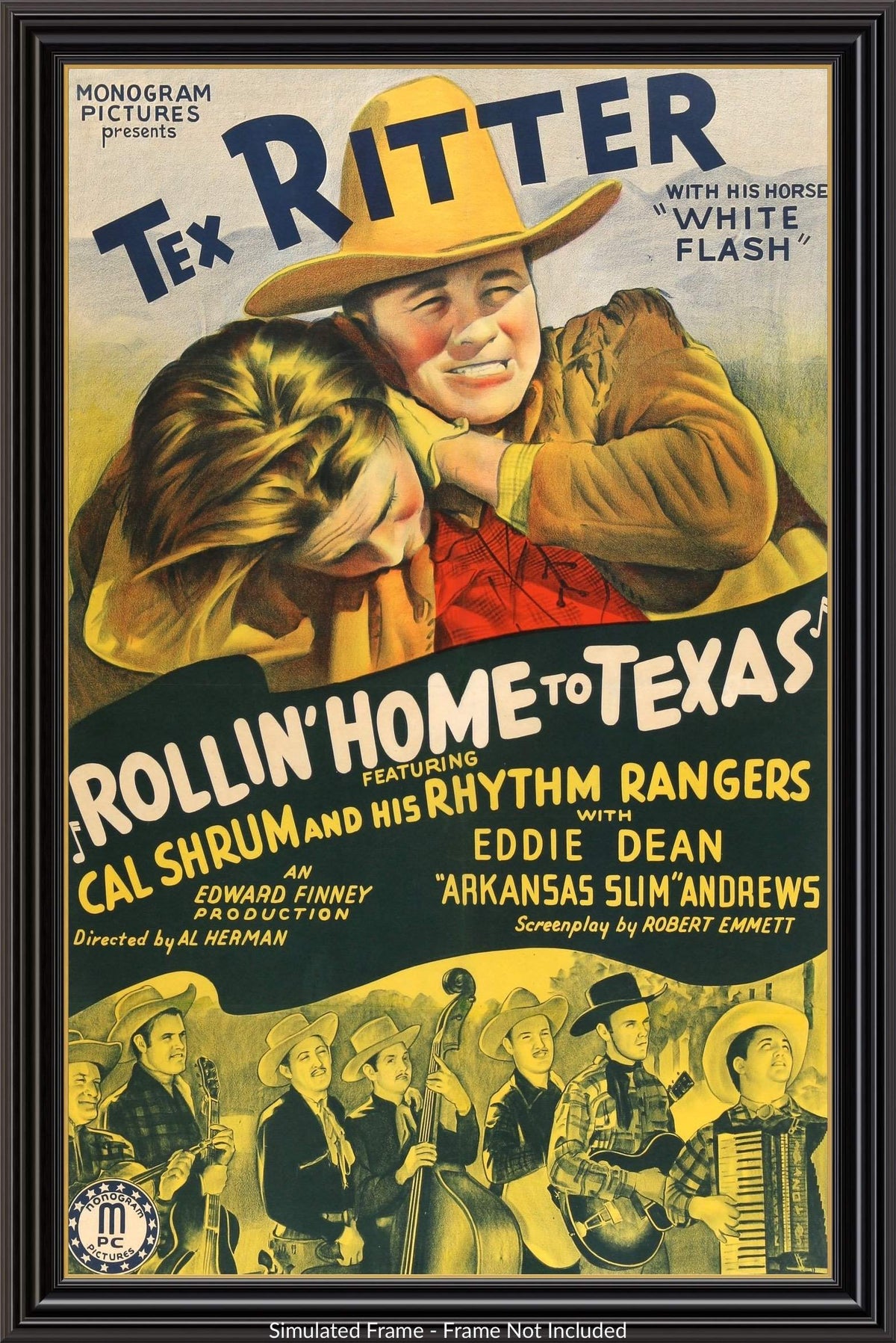 Rollin' Home to Texas (1940) original movie poster for sale at Originalfilmart