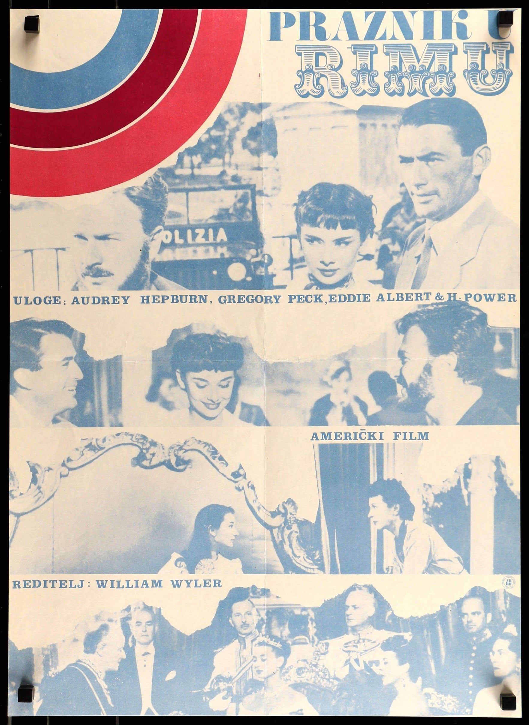 Roman Holiday (1953) original movie poster for sale at Originalfilmart