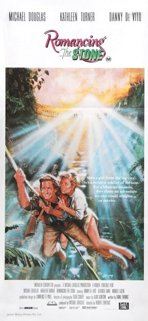 Romancing the Stone (1984) original movie poster for sale at Originalfilmart