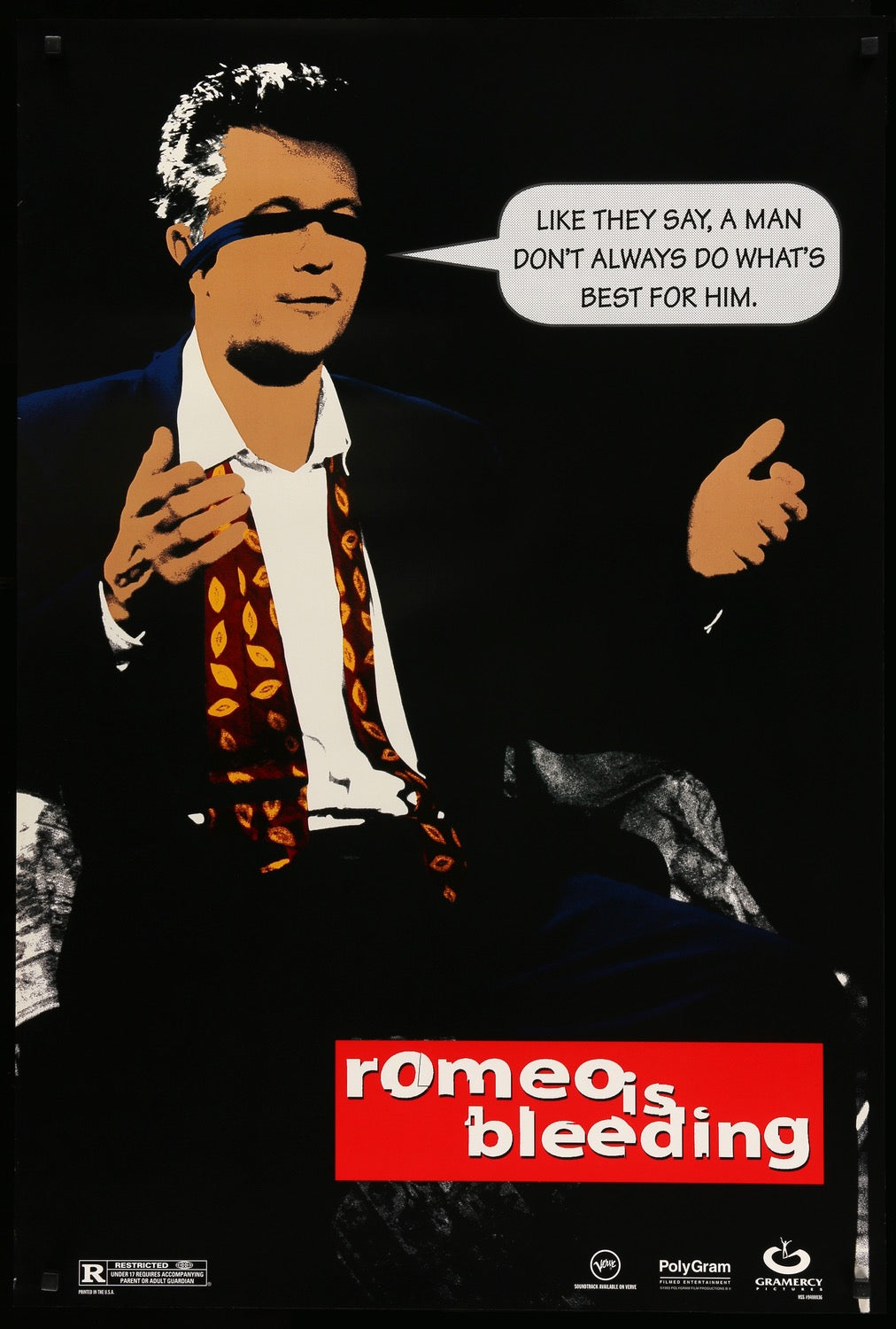 Romeo Is Bleeding (1994) original movie poster for sale at Originalfilmart