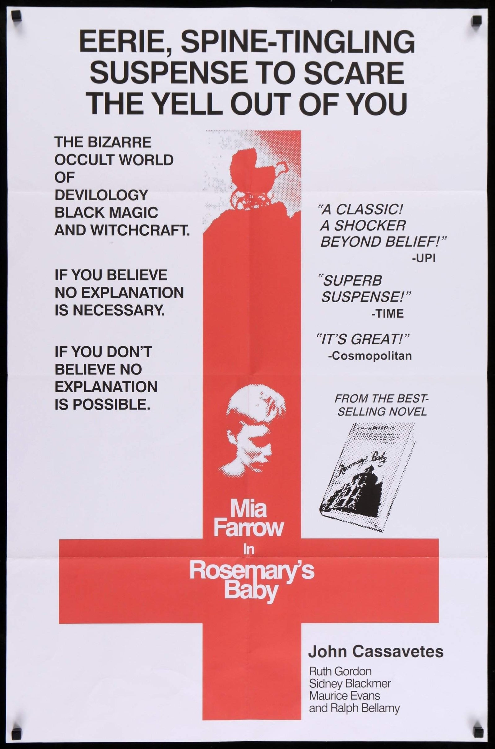 Rosemary's Baby (1968) original movie poster for sale at Originalfilmart