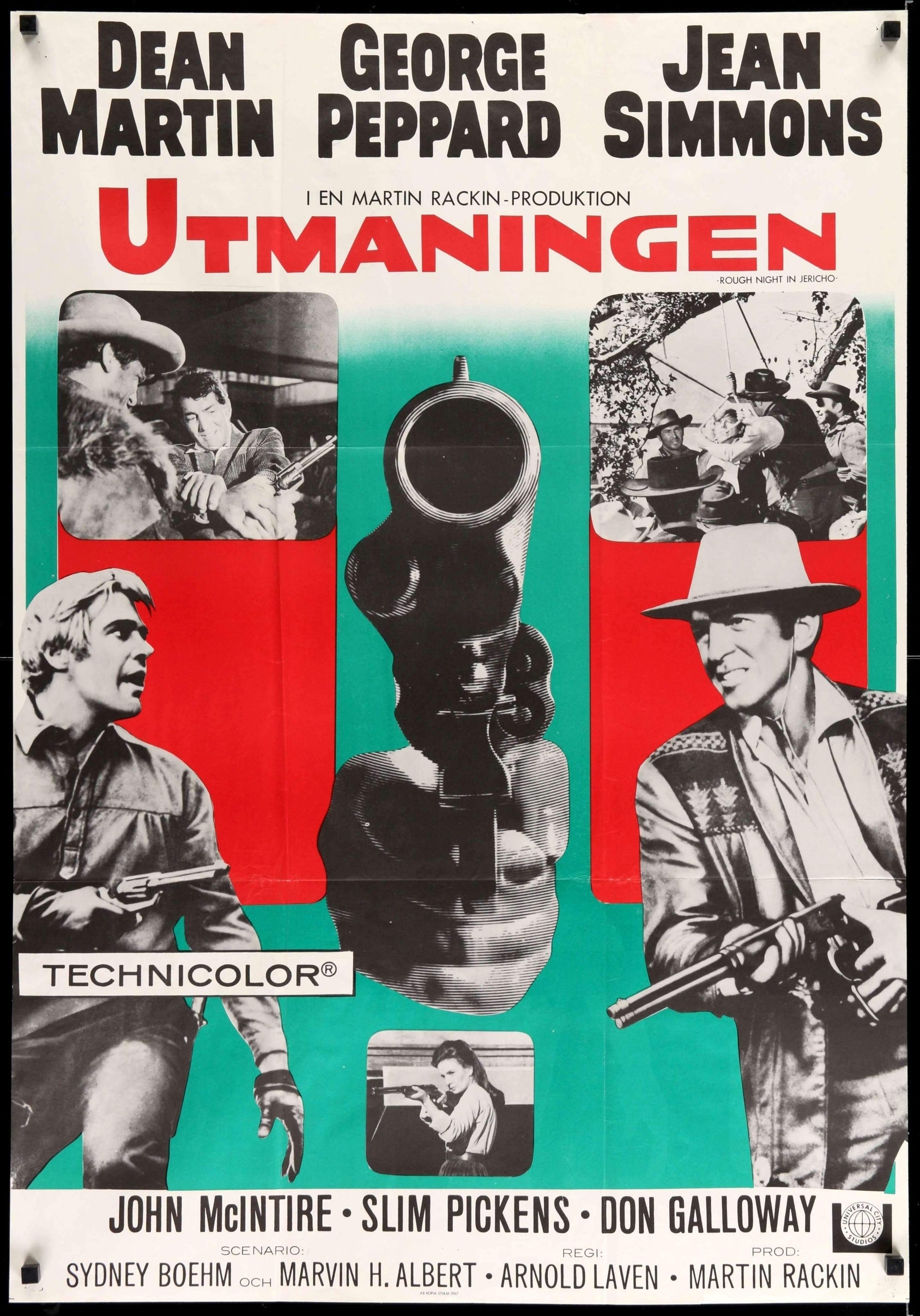 Rough Night in Jericho (1967) original movie poster for sale at Originalfilmart