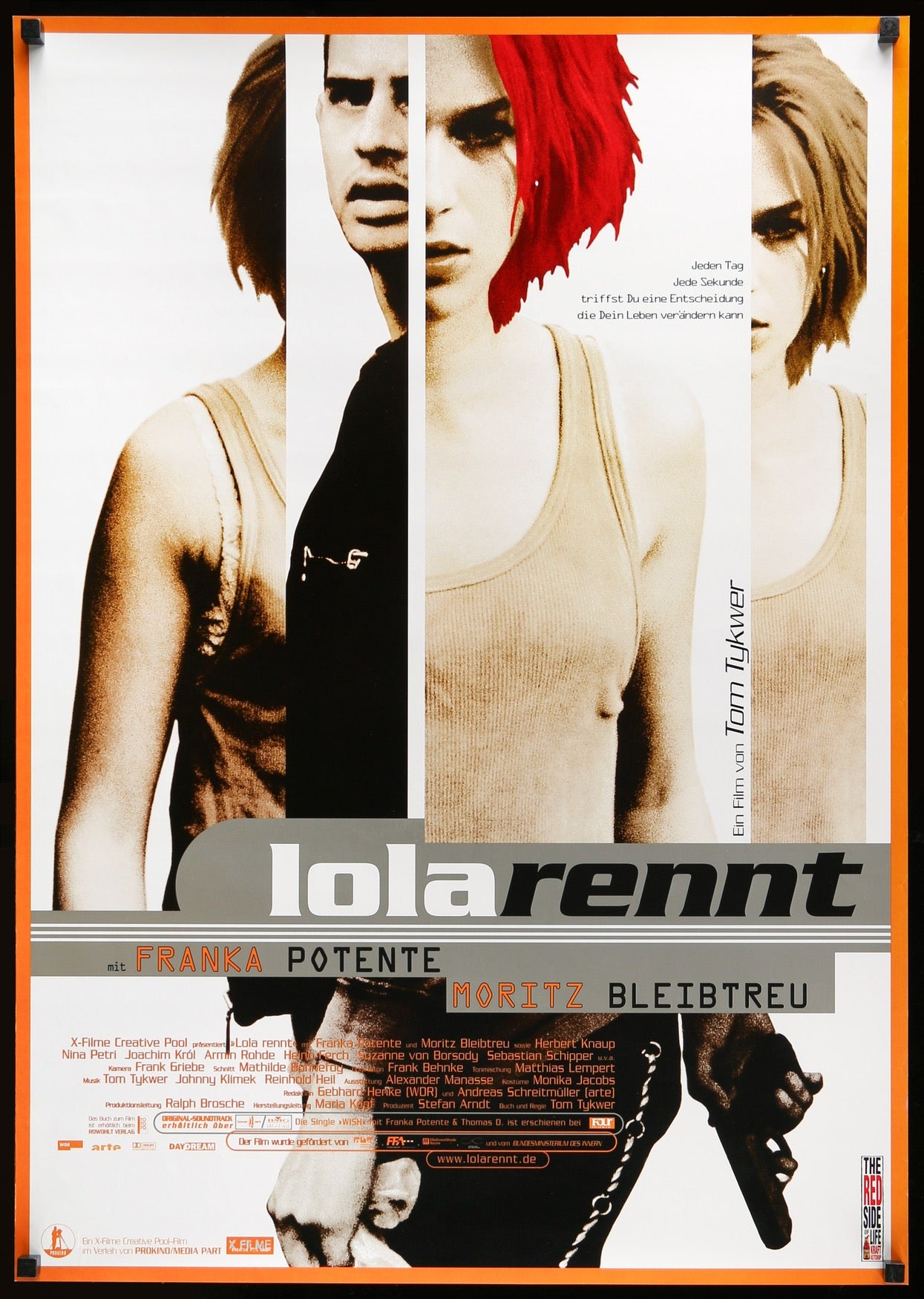 Run Lola Run (1998) original movie poster for sale at Originalfilmart