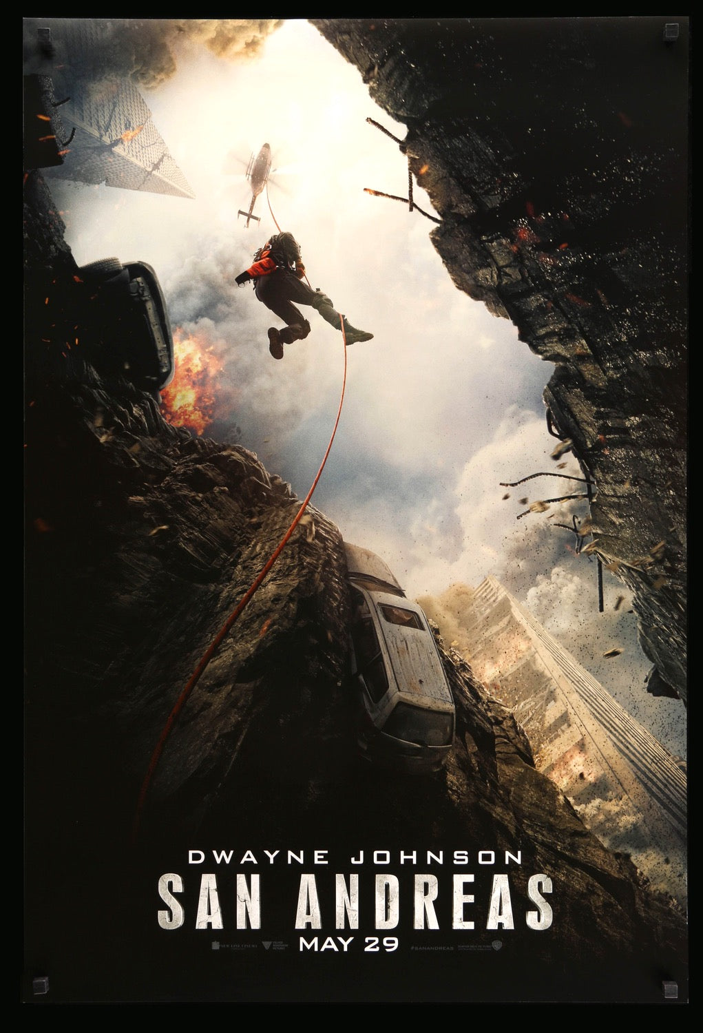 San Andreas (2015) original movie poster for sale at Originalfilmart