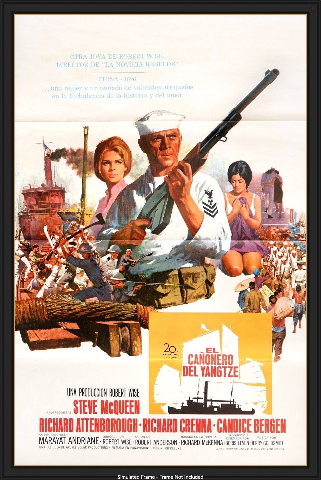 Sand Pebbles (1967) original movie poster for sale at Originalfilmart