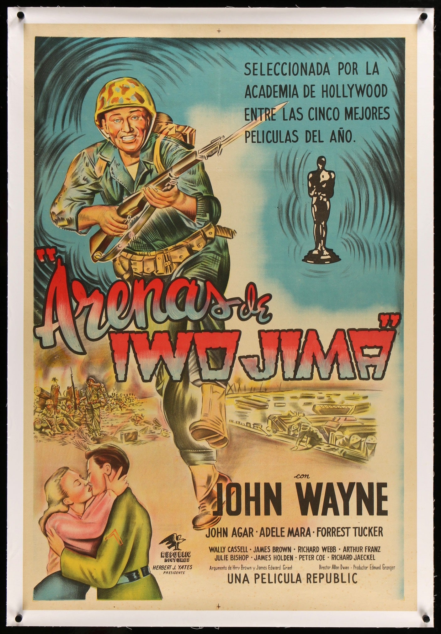Sands of Iwo Jima (1950) original movie poster for sale at Originalfilmart