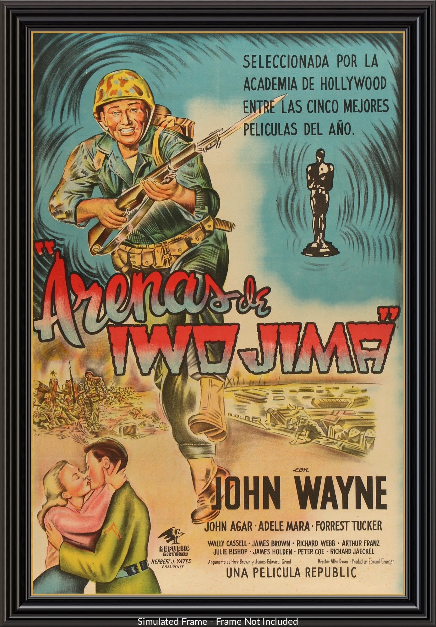 Sands of Iwo Jima (1950) original movie poster for sale at Originalfilmart