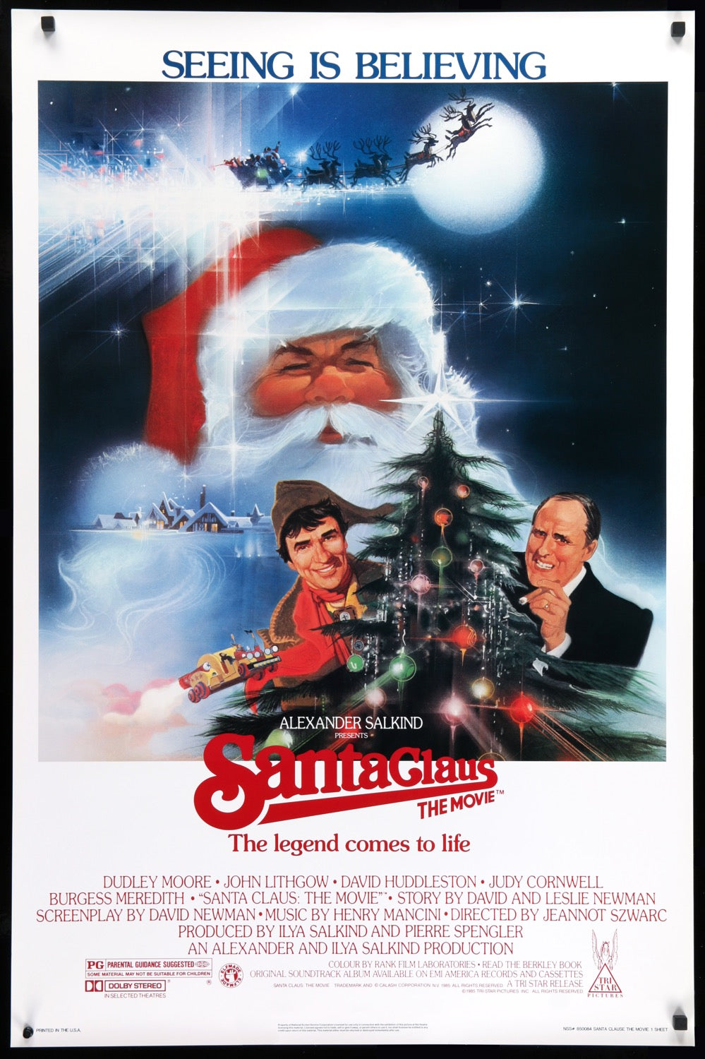 Santa Claus: The Movie (1985) original movie poster for sale at Originalfilmart