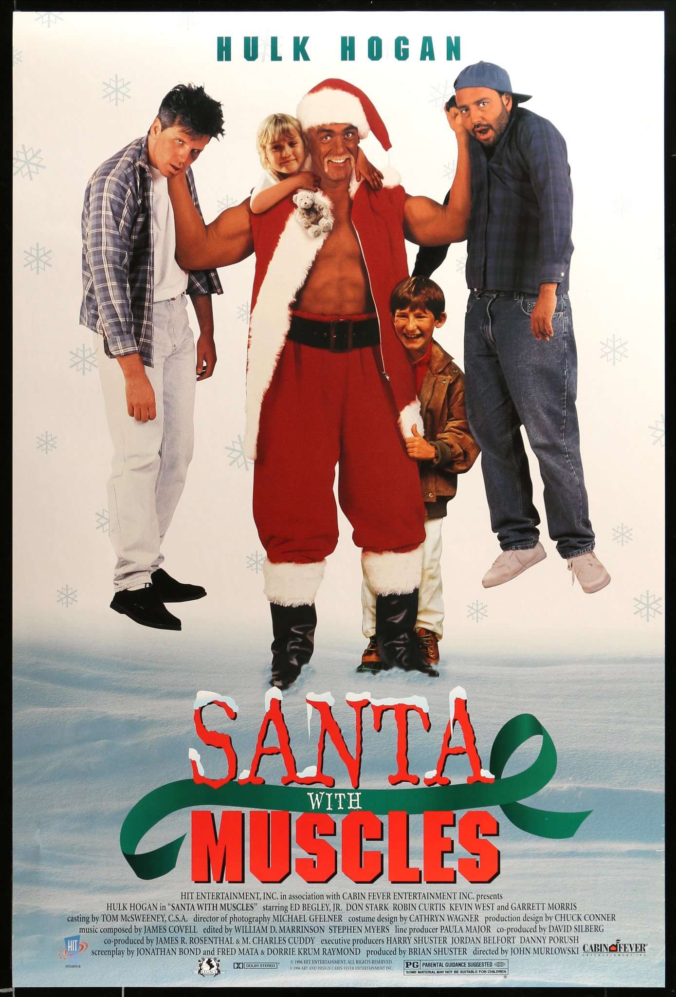 Santa with Muscles (1996) original movie poster for sale at Originalfilmart
