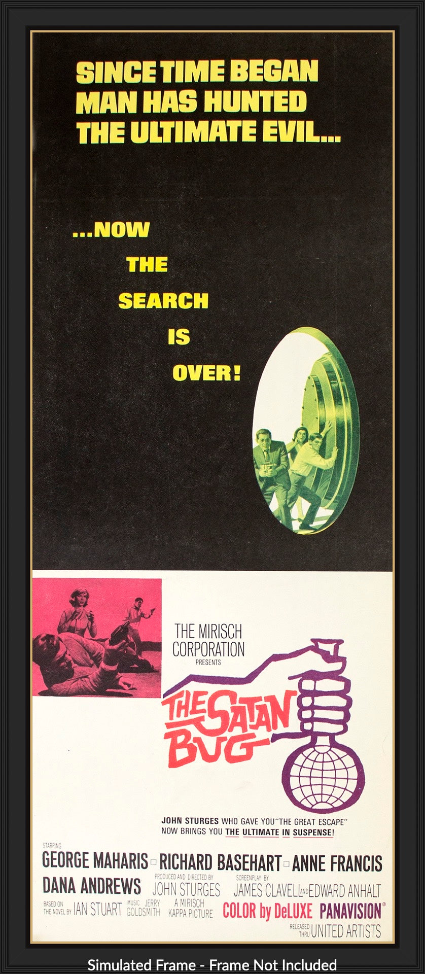 Satan Bug (1965) original movie poster for sale at Originalfilmart