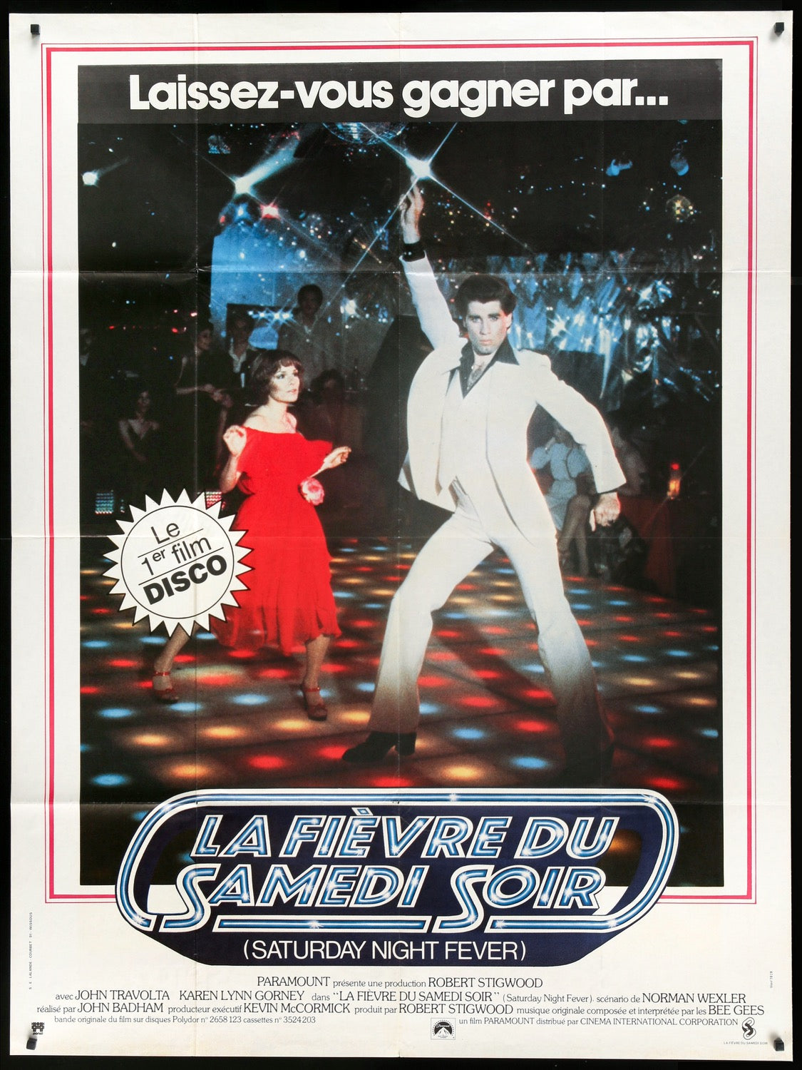 Saturday Night Fever (1977) original movie poster for sale at Originalfilmart