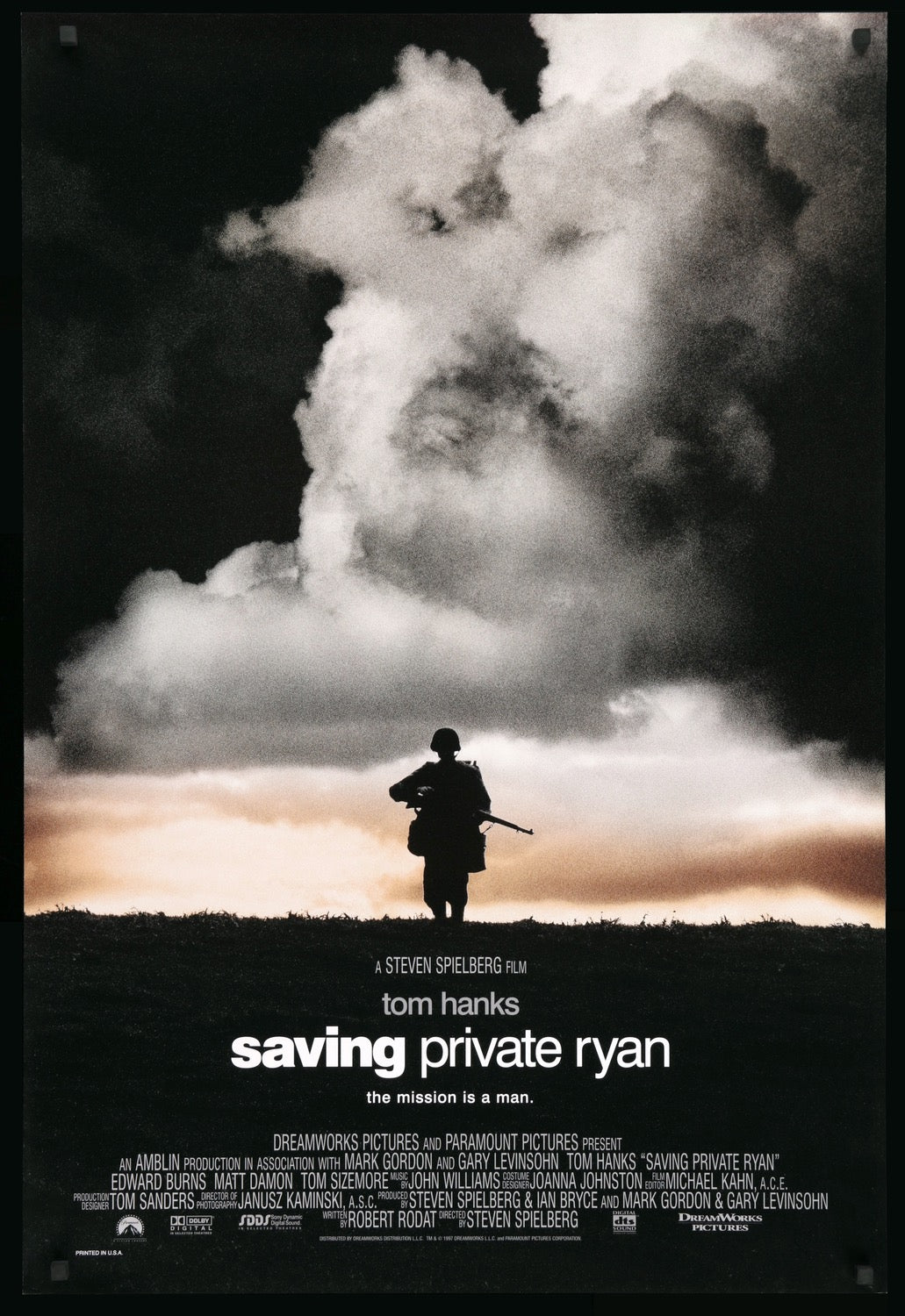 Saving Private Ryan (1998) original movie poster for sale at Originalfilmart