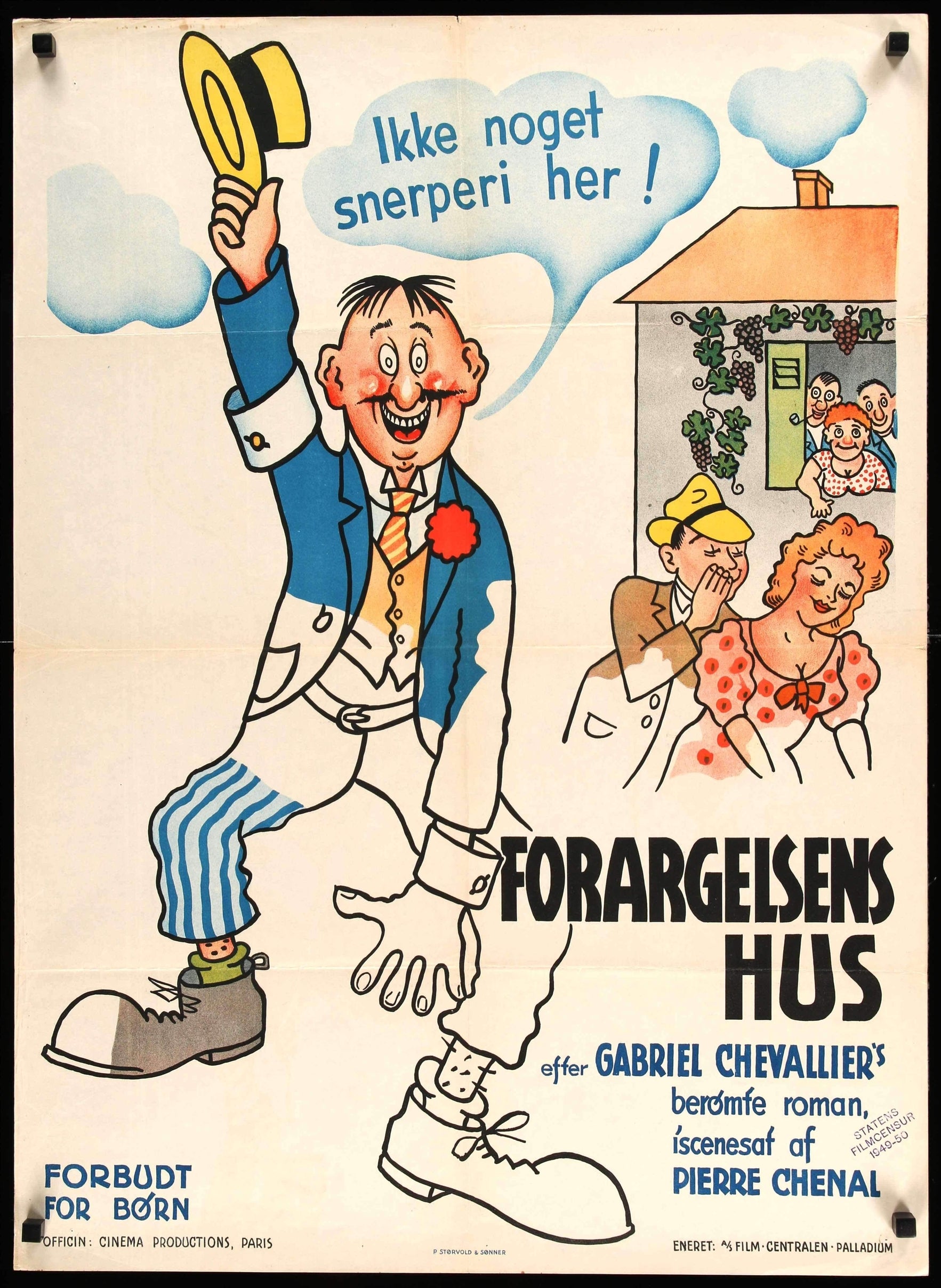 Scandals of Clochemerle (1947) original movie poster for sale at Originalfilmart