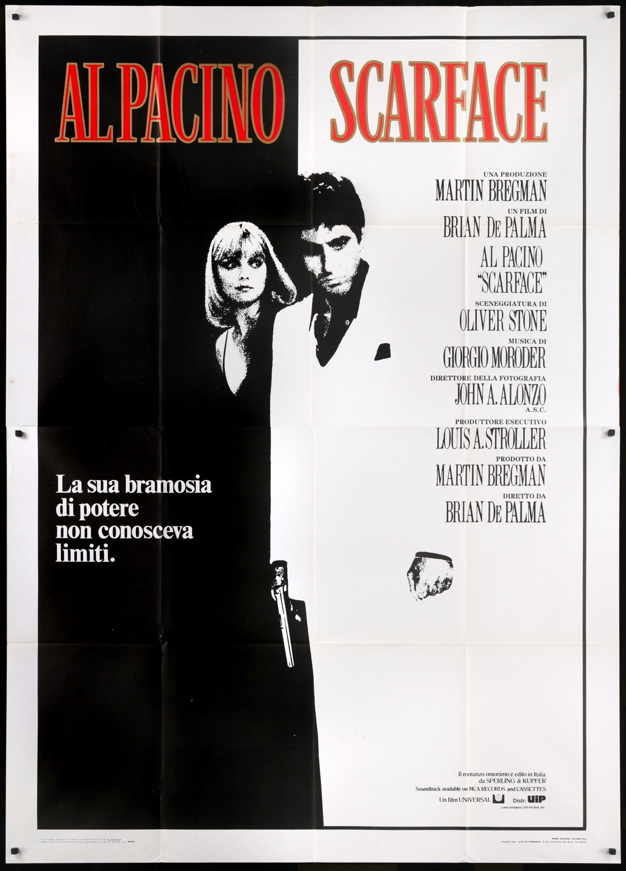 Scarface (1983) original movie poster for sale at Originalfilmart