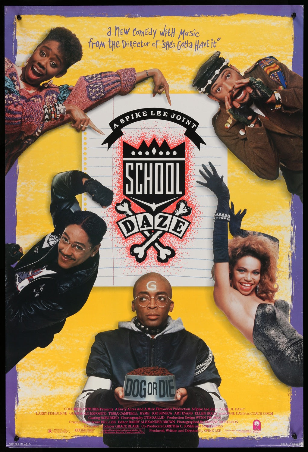 School Daze (1988) original movie poster for sale at Originalfilmart