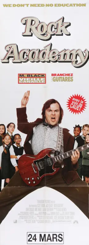 School of Rock (2003) original movie poster for sale at Originalfilmart