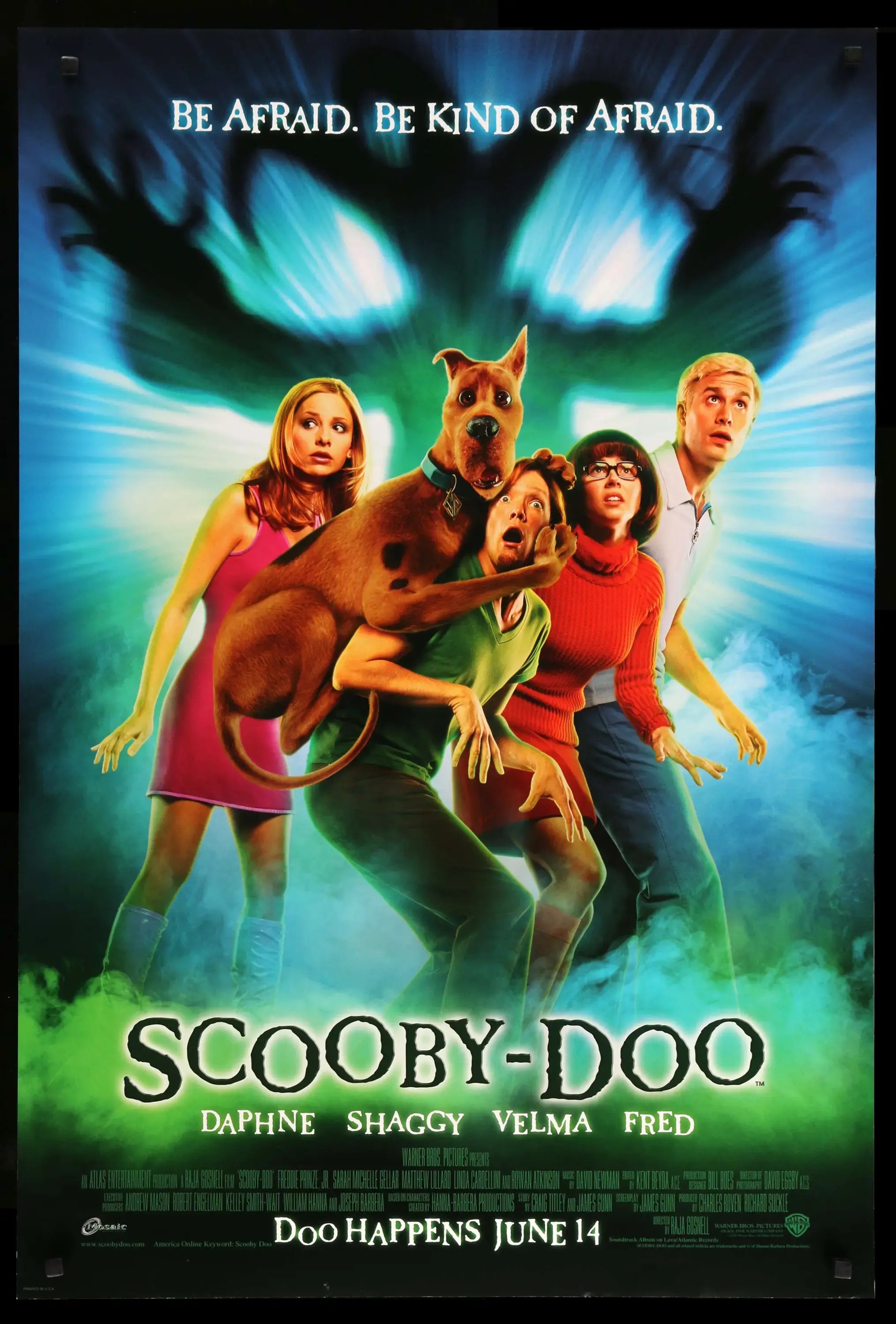 Scooby-Doo (2002) original movie poster for sale at Originalfilmart