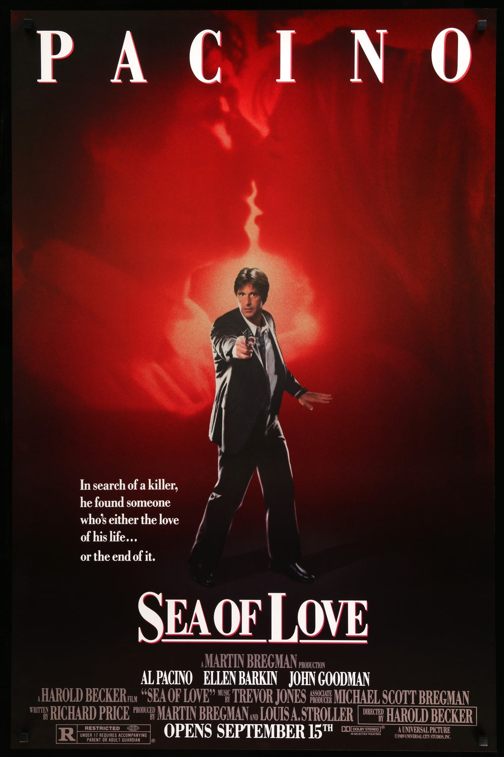 Sea of Love (1989) original movie poster for sale at Originalfilmart