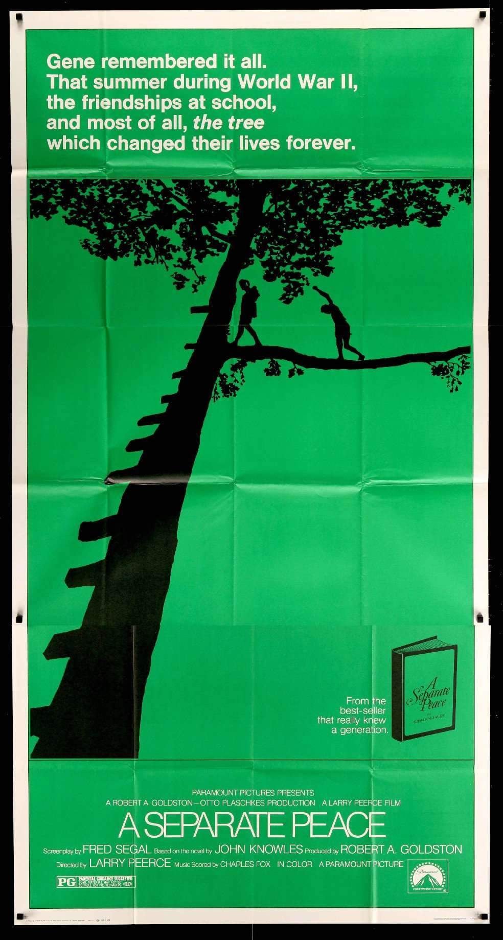 A Separate Peace (1972) original movie poster for sale at Originalfilmart