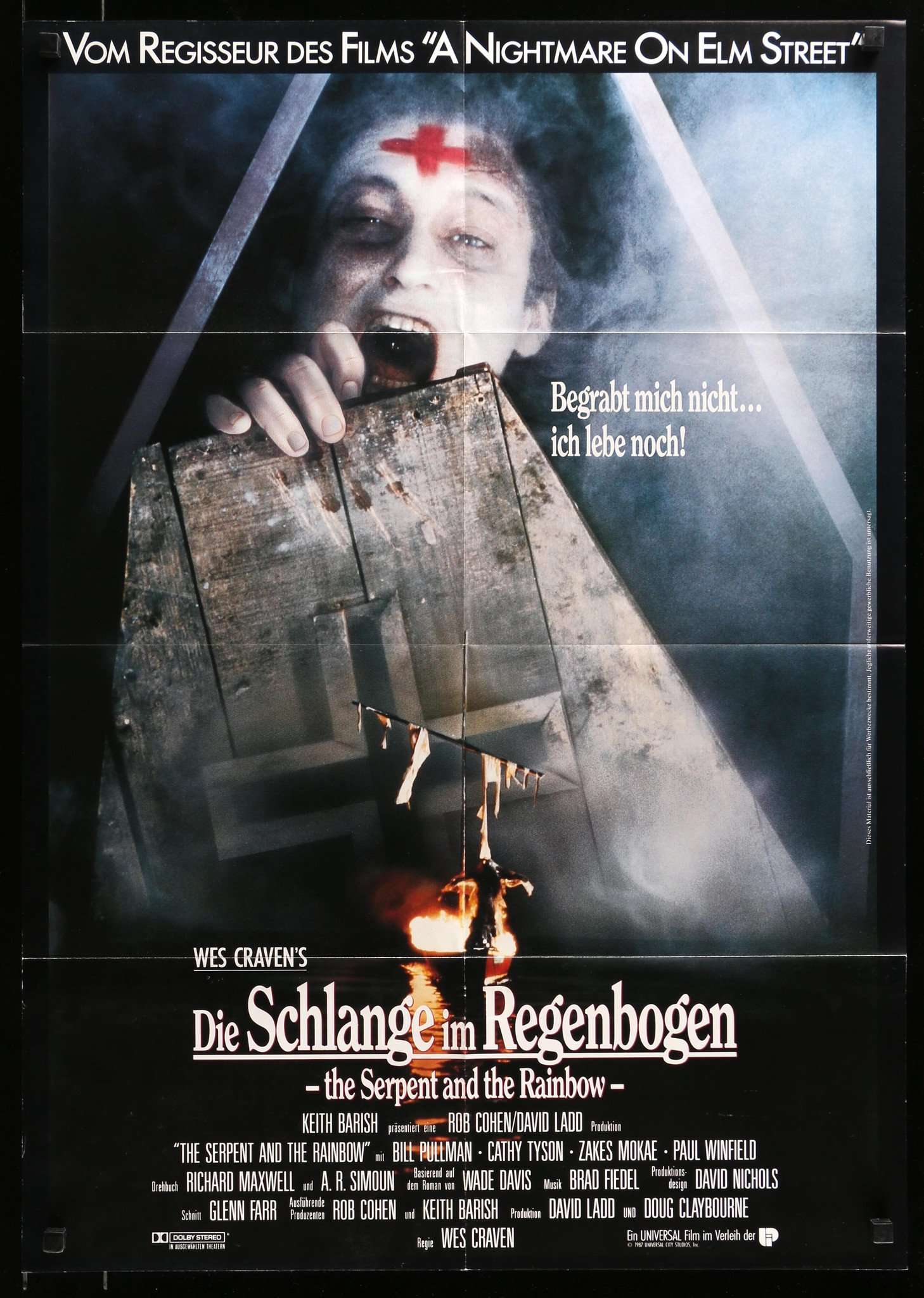 Serpent and the Rainbow (1988) original movie poster for sale at Originalfilmart