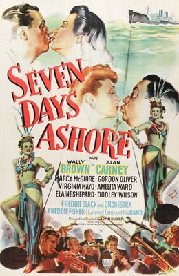 Seven Days Ashore (1944) original movie poster for sale at Originalfilmart