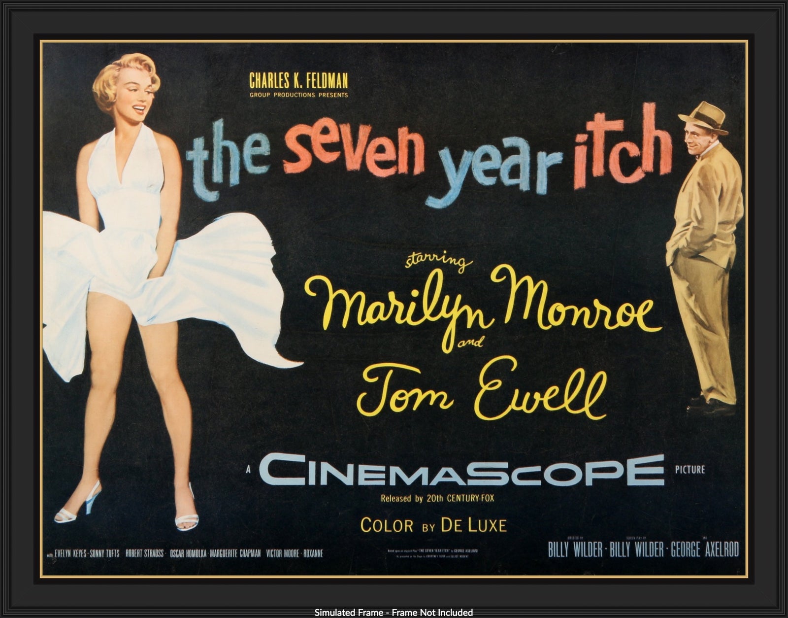 Seven Year Itch (1955) original movie poster for sale at Originalfilmart
