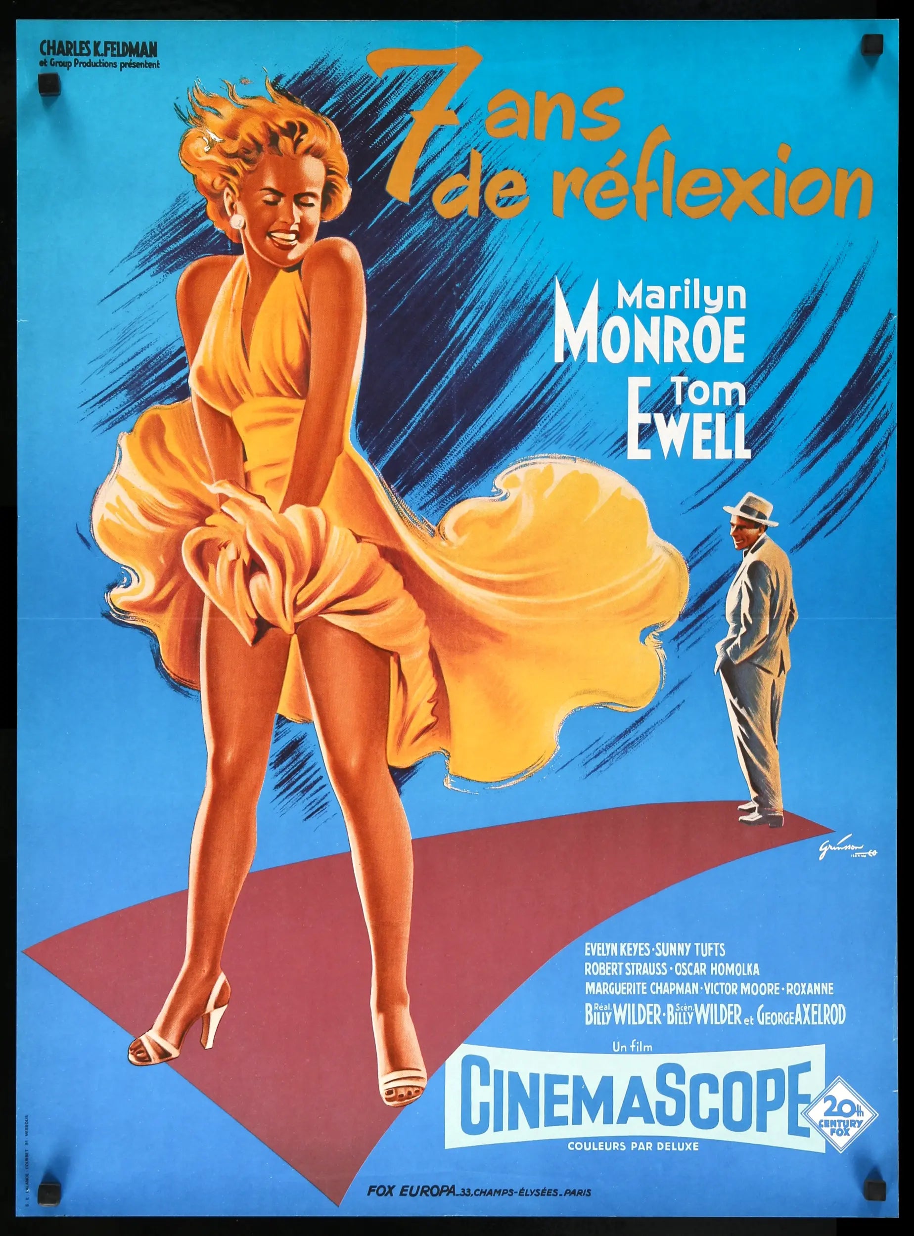 Seven Year Itch (1955) original movie poster for sale at Originalfilmart