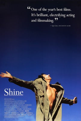 Shine (1996) original movie poster for sale at Originalfilmart