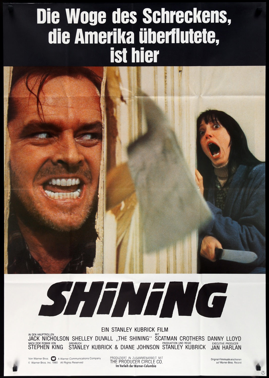 Shining (1980) original movie poster for sale at Originalfilmart