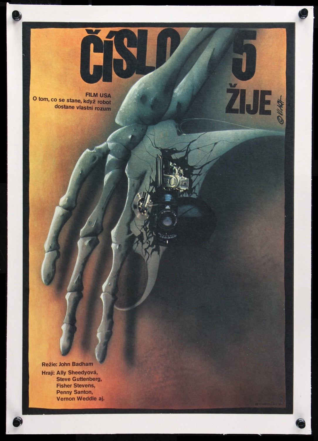 Short Circuit (1986) original movie poster for sale at Originalfilmart