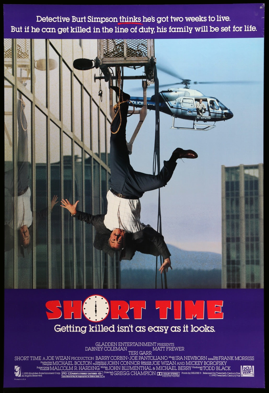 Short Time (1990) original movie poster for sale at Originalfilmart