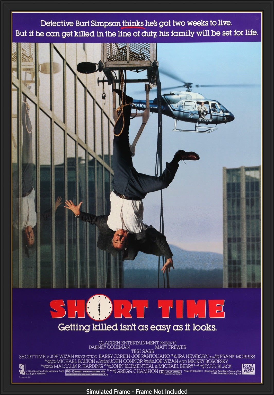 Short Time (1990) original movie poster for sale at Originalfilmart