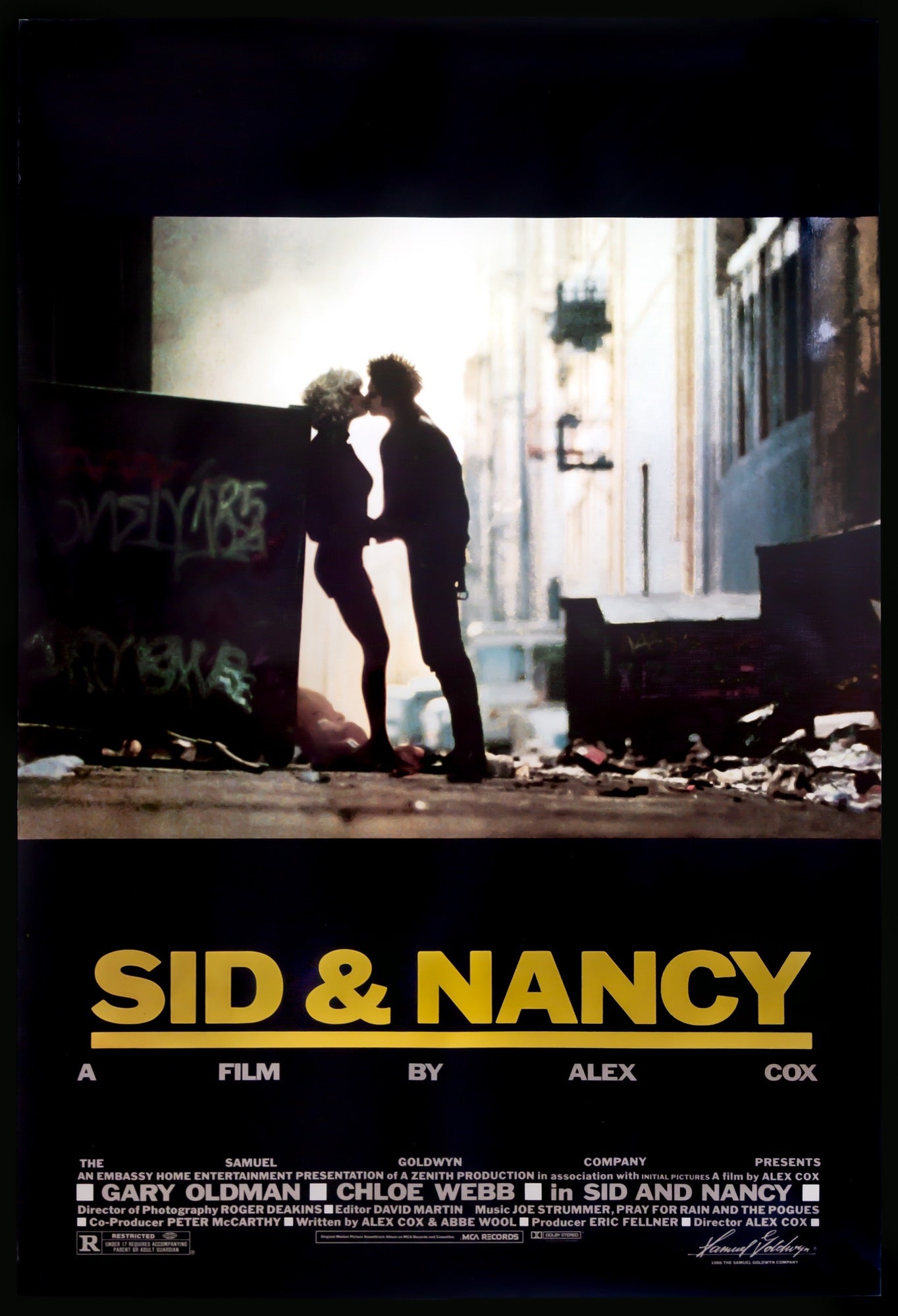 Sid and Nancy (1986) original movie poster for sale at Originalfilmart