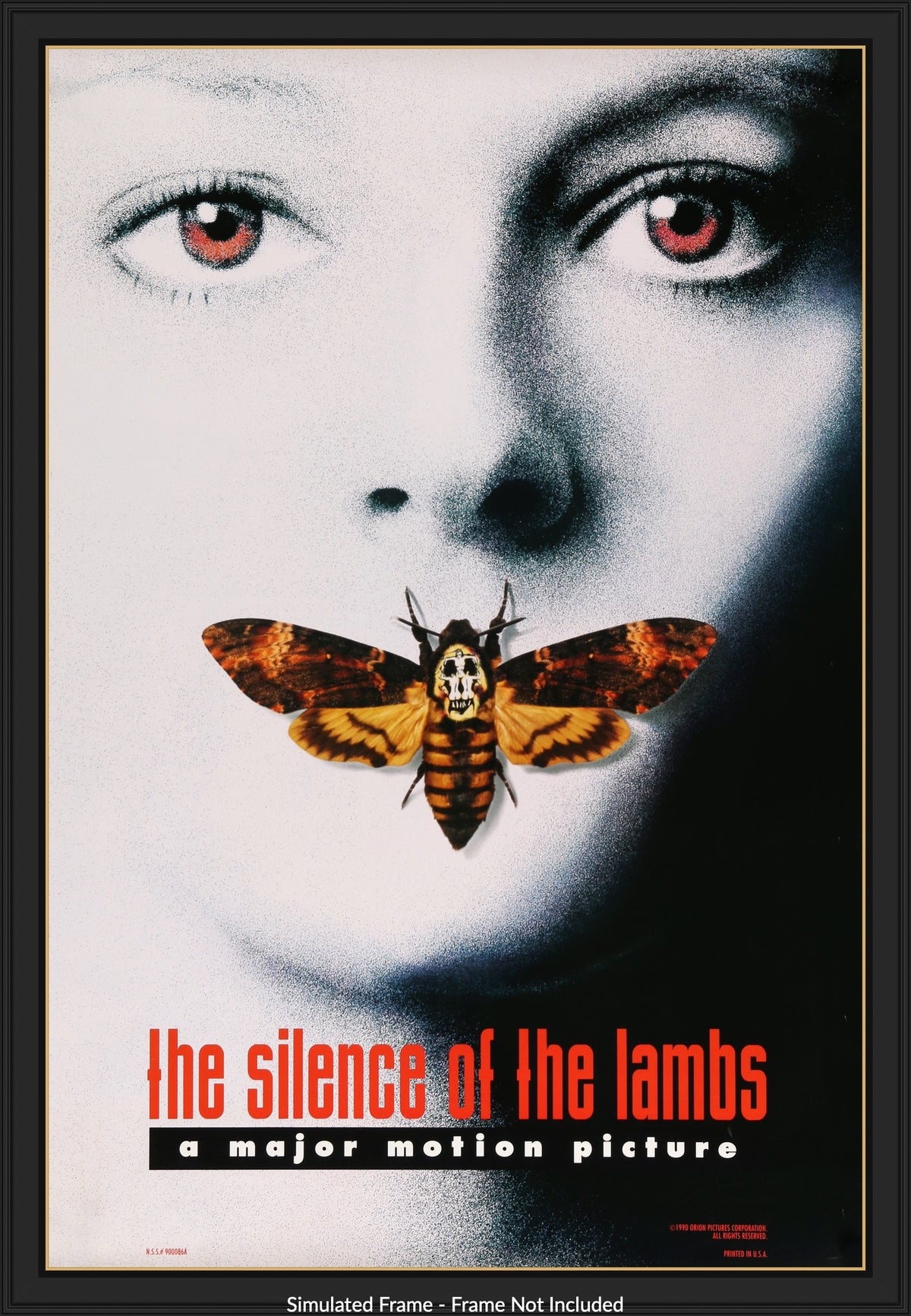 Silence of the Lambs (1991) original movie poster for sale at Originalfilmart