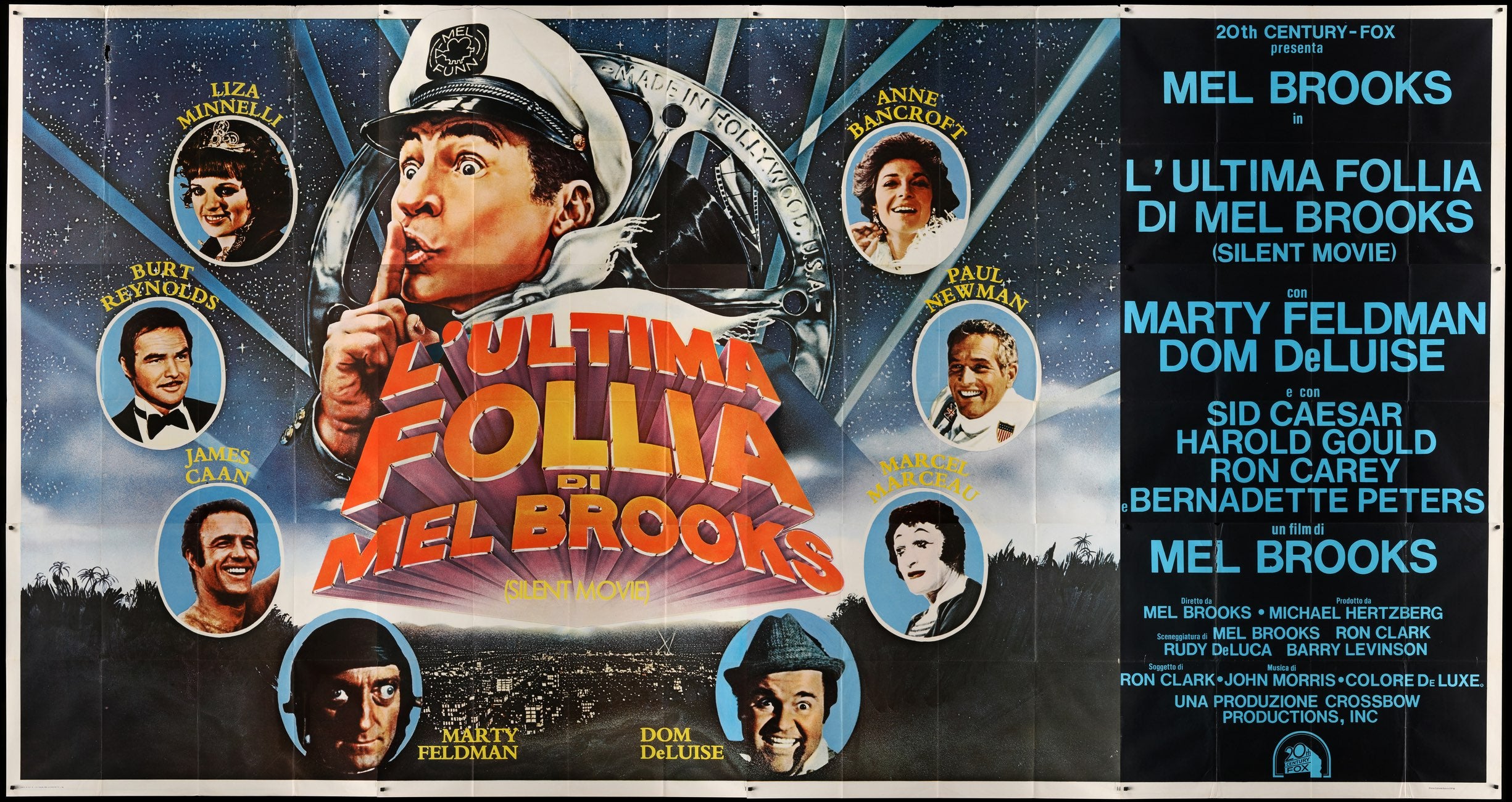 Silent Movie (1976) original movie poster for sale at Originalfilmart