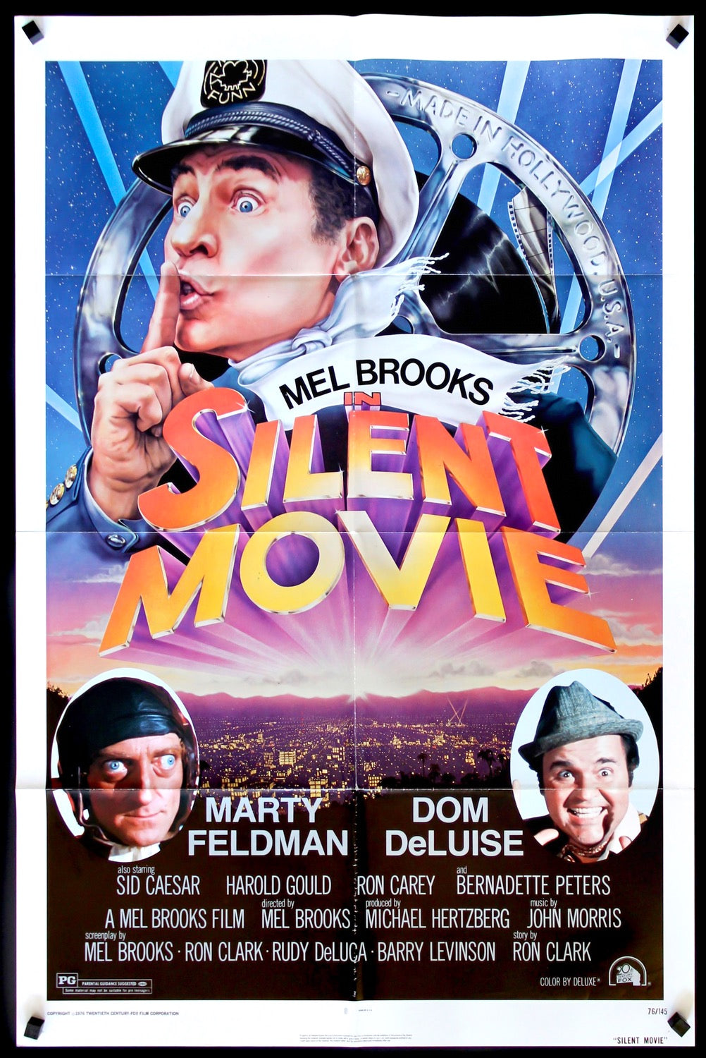 Silent Movie (1976) original movie poster for sale at Originalfilmart