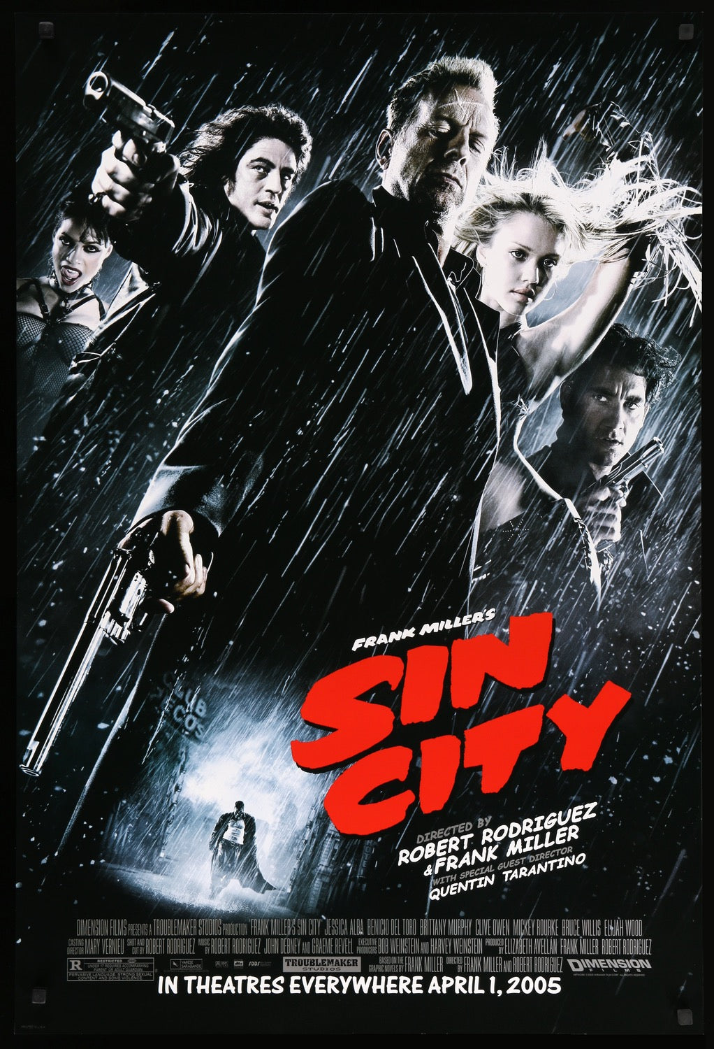 Sin City (2005) original movie poster for sale at Originalfilmart