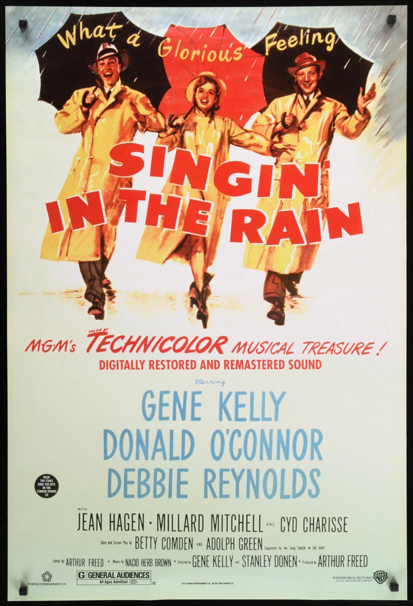Singin' In the Rain (1952) original movie poster for sale at Originalfilmart