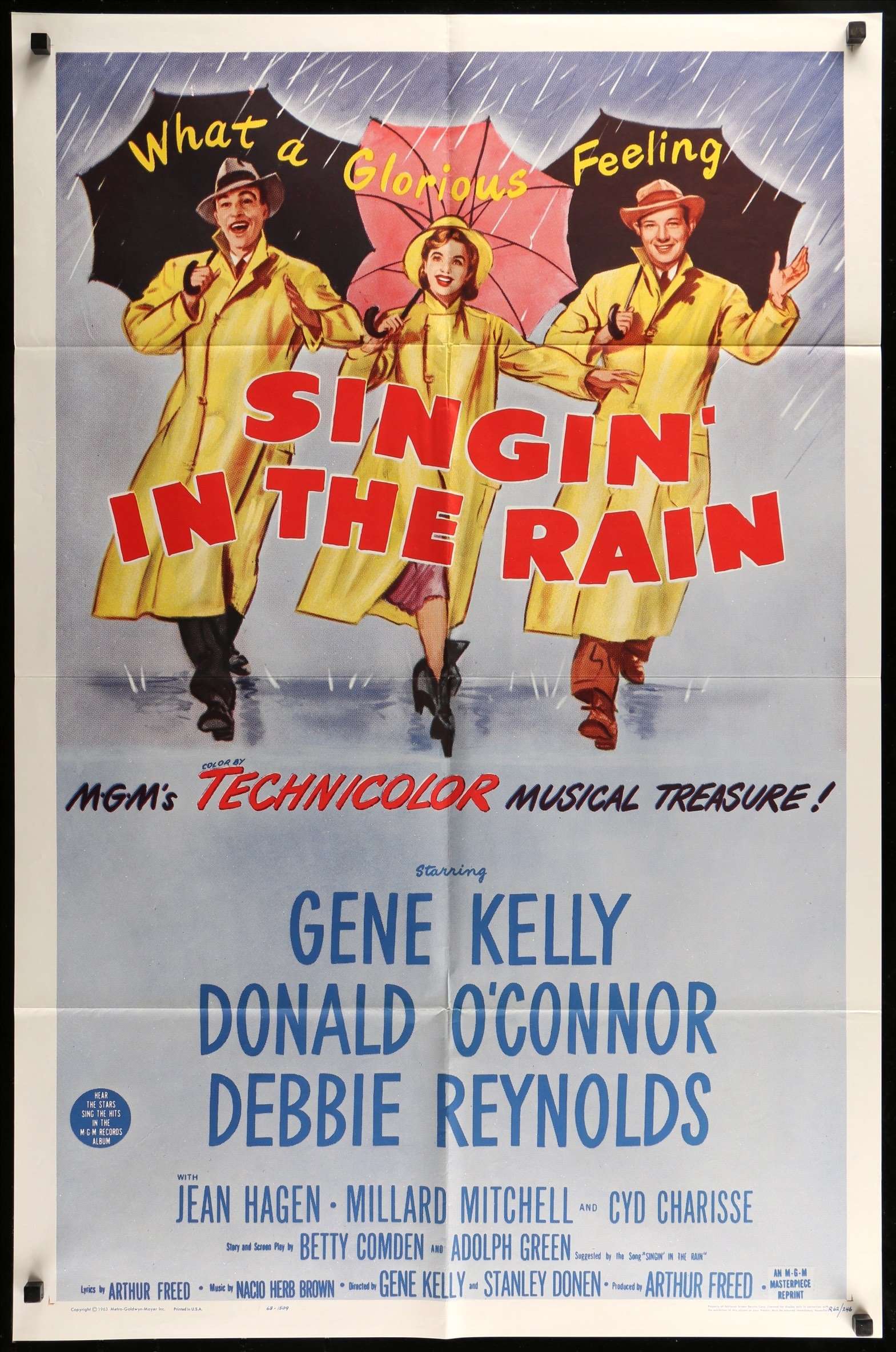 Singin' In the Rain (1952) original movie poster for sale at Originalfilmart