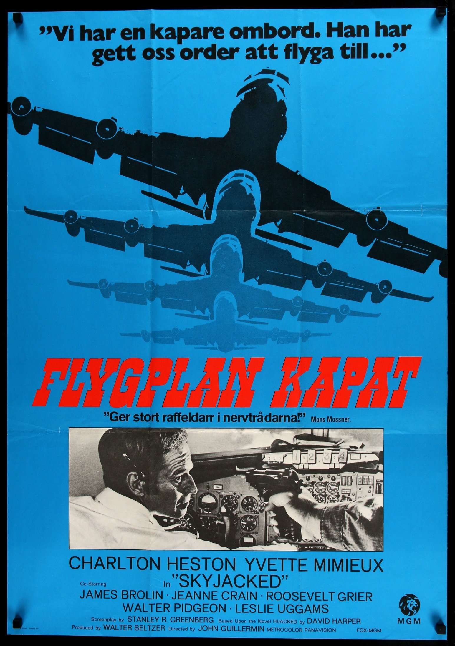 Skyjacked (1972) original movie poster for sale at Originalfilmart
