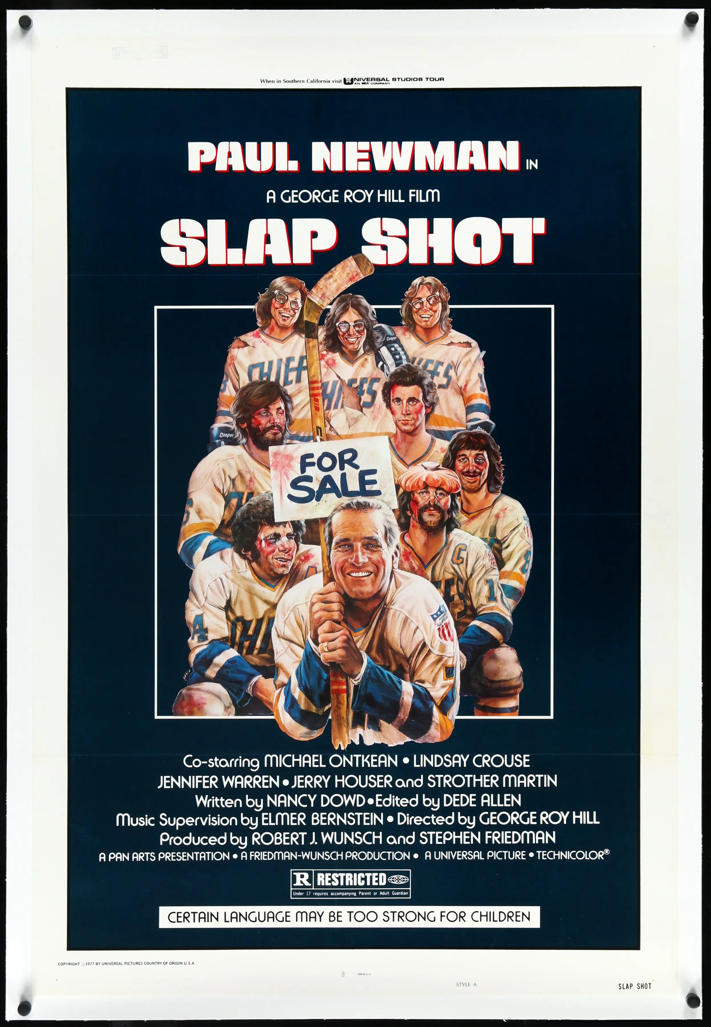 Slap Shot (1977) original movie poster for sale at Originalfilmart