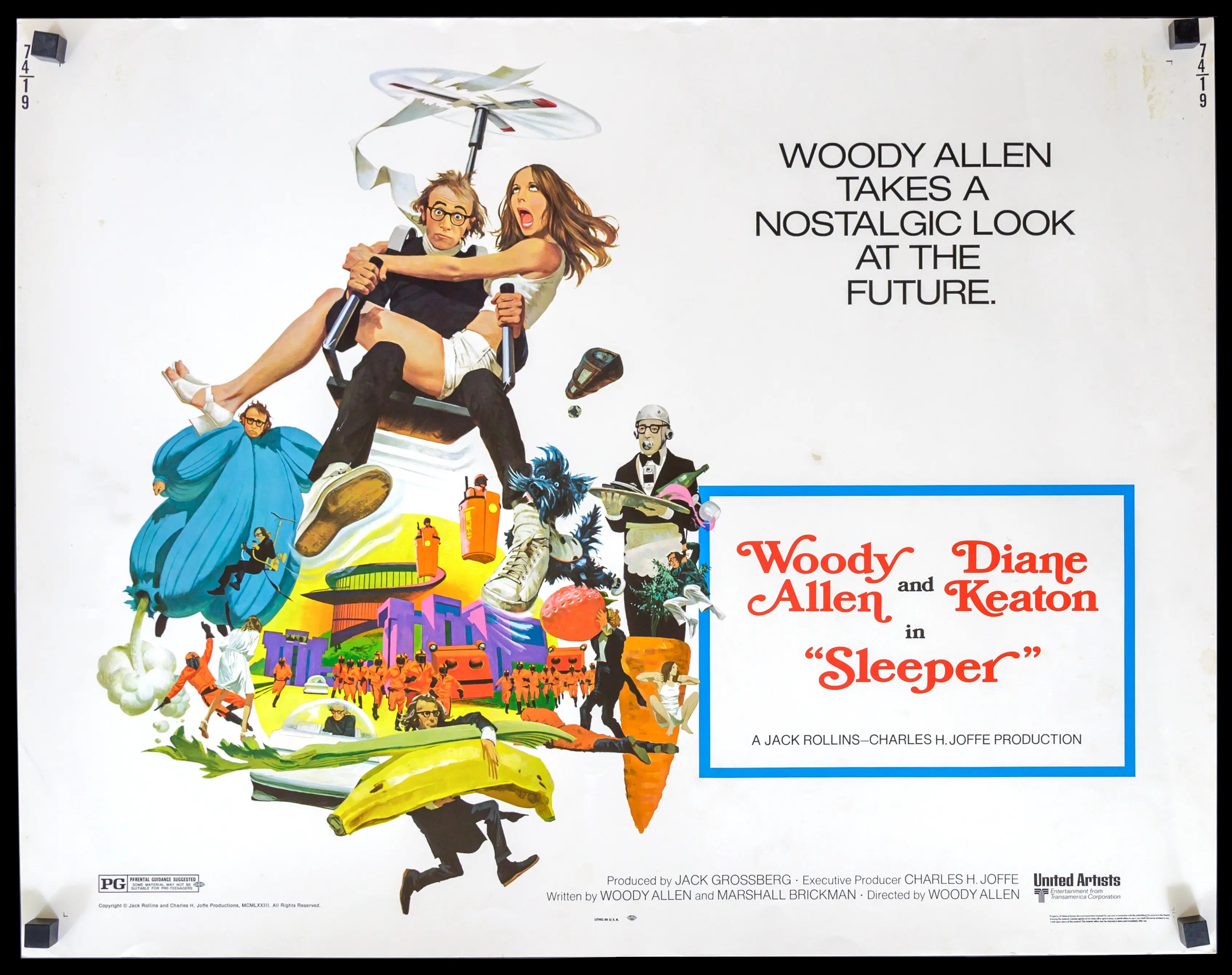 Sleeper (1973) original movie poster for sale at Originalfilmart