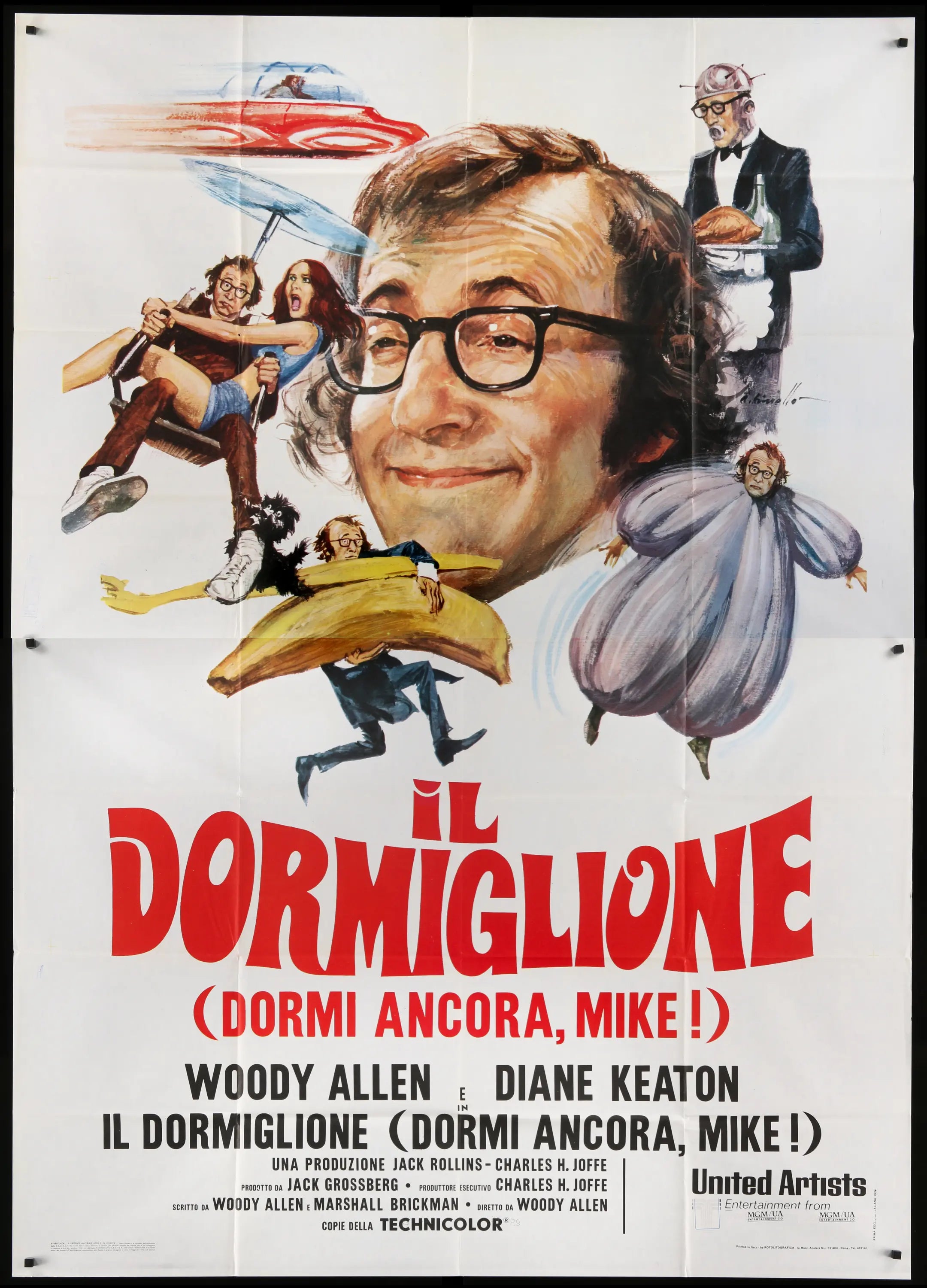 Sleeper (1973) original movie poster for sale at Originalfilmart